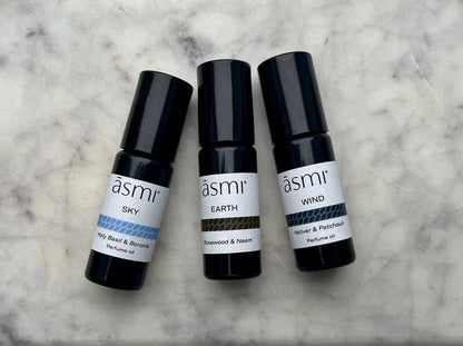 Aaponminimarket Asmi Ayurveda Earth Perfume or Body Oil