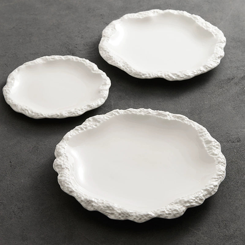 Aapon mini market -Rock Pattern Ceramic Plate