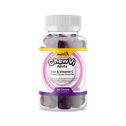 Aaponminimarket Iron & Vitamin C Gummies - Cherry Flavour