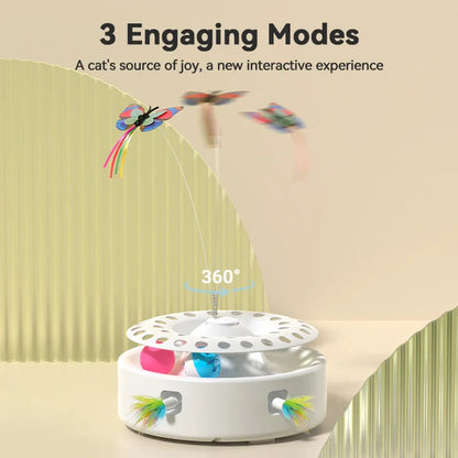 Interactive 3-in-1 Cat Toy Set