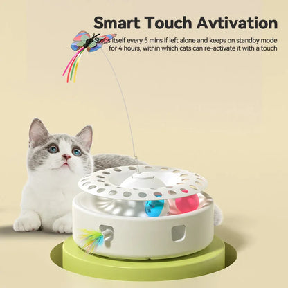 Interactive 3-in-1 Cat Toy Set