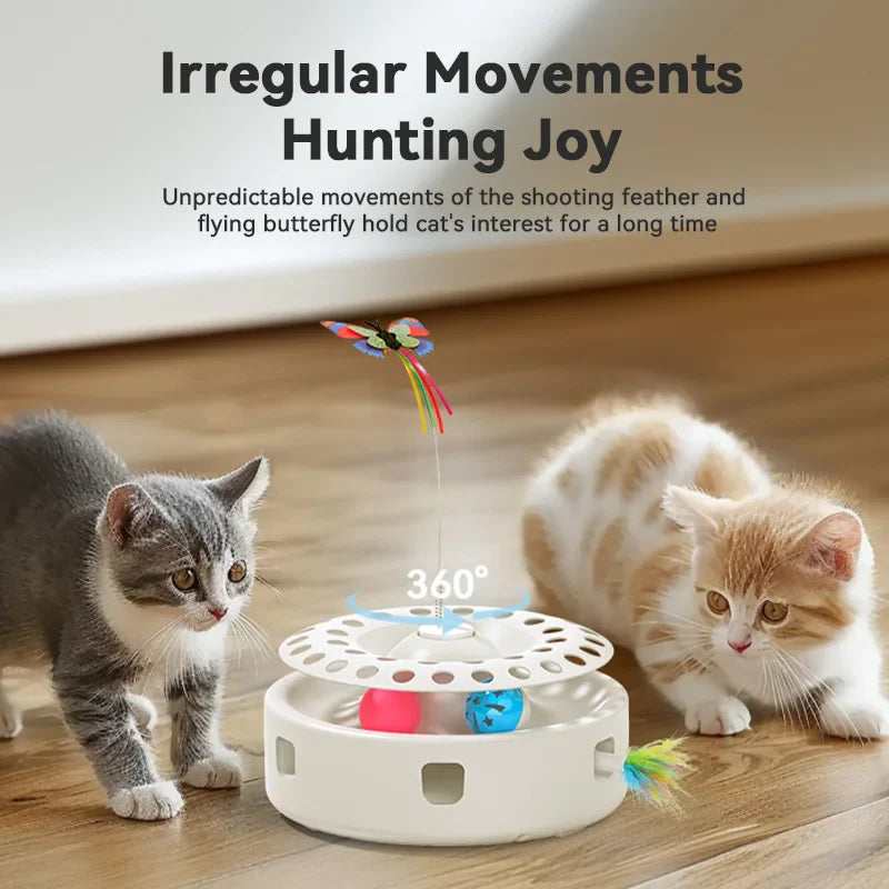 Interactive 3-in-1 Cat Toy Set