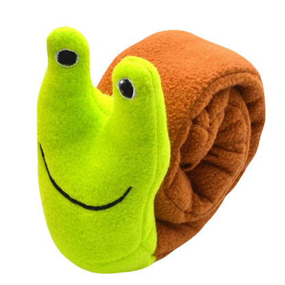 Interactive Plush Dog Puzzle Feeder Toy