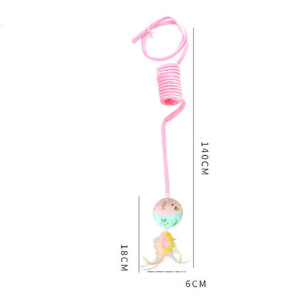 Interactive Rabbit Hair Ball Cat Toy