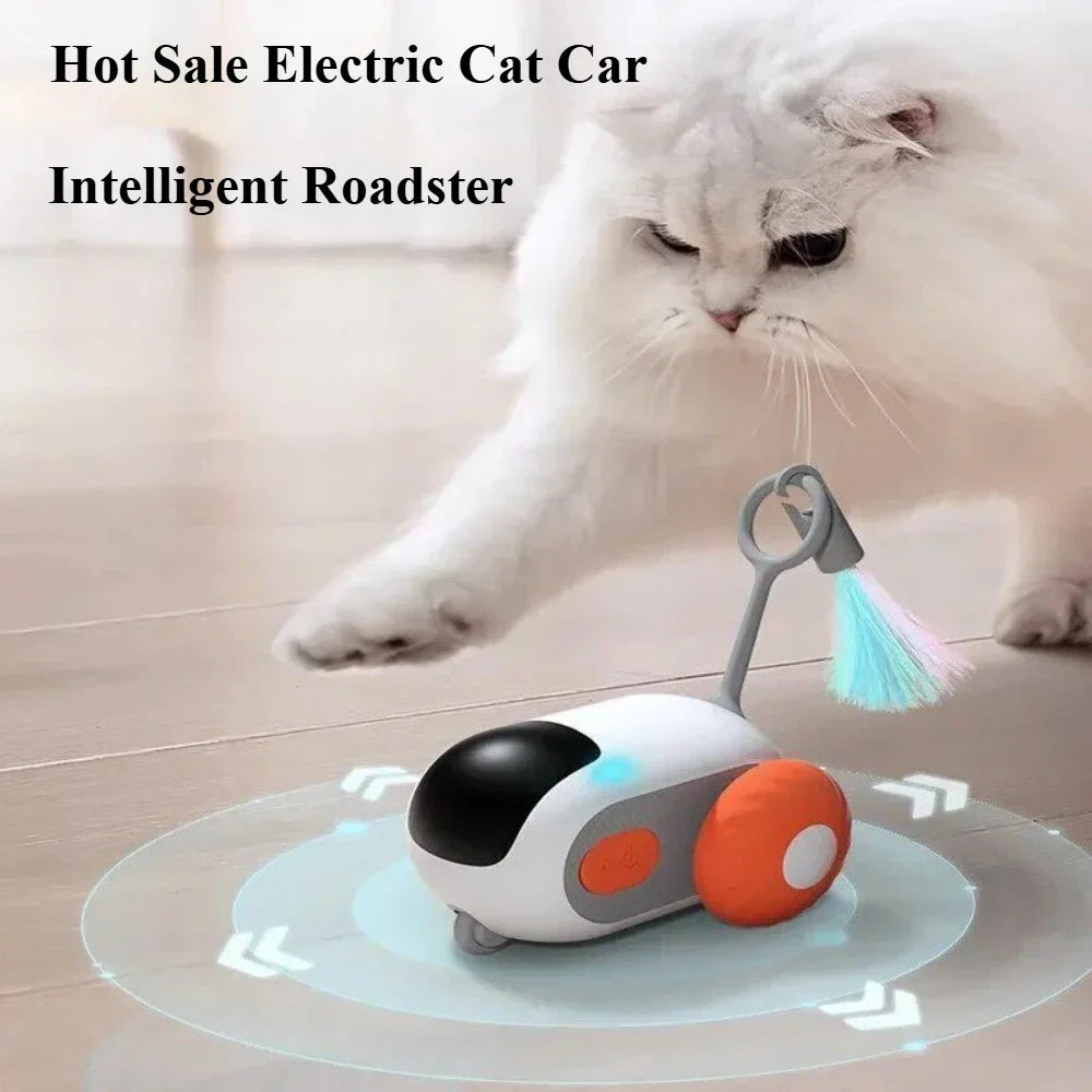 Interactive Remote-Control Cat Toy Car