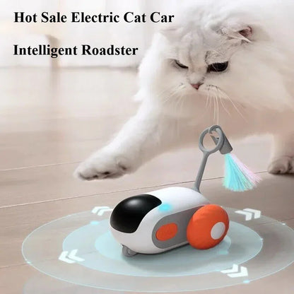 Interactive Remote-Control Cat Toy Car