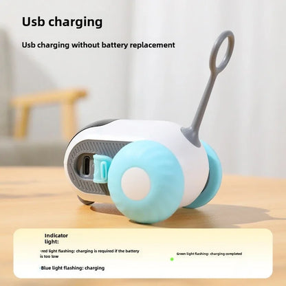 Interactive Remote-Control Cat Toy Car