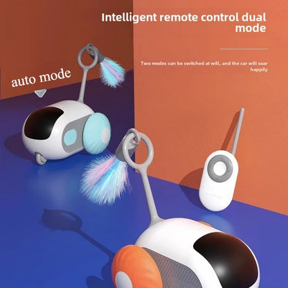 Interactive Remote-Control Cat Toy Car