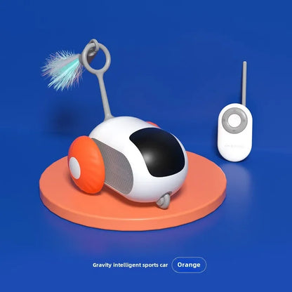 Interactive Remote-Control Cat Toy Car