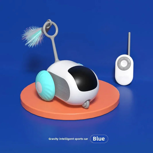 Interactive Remote-Control Cat Toy Car