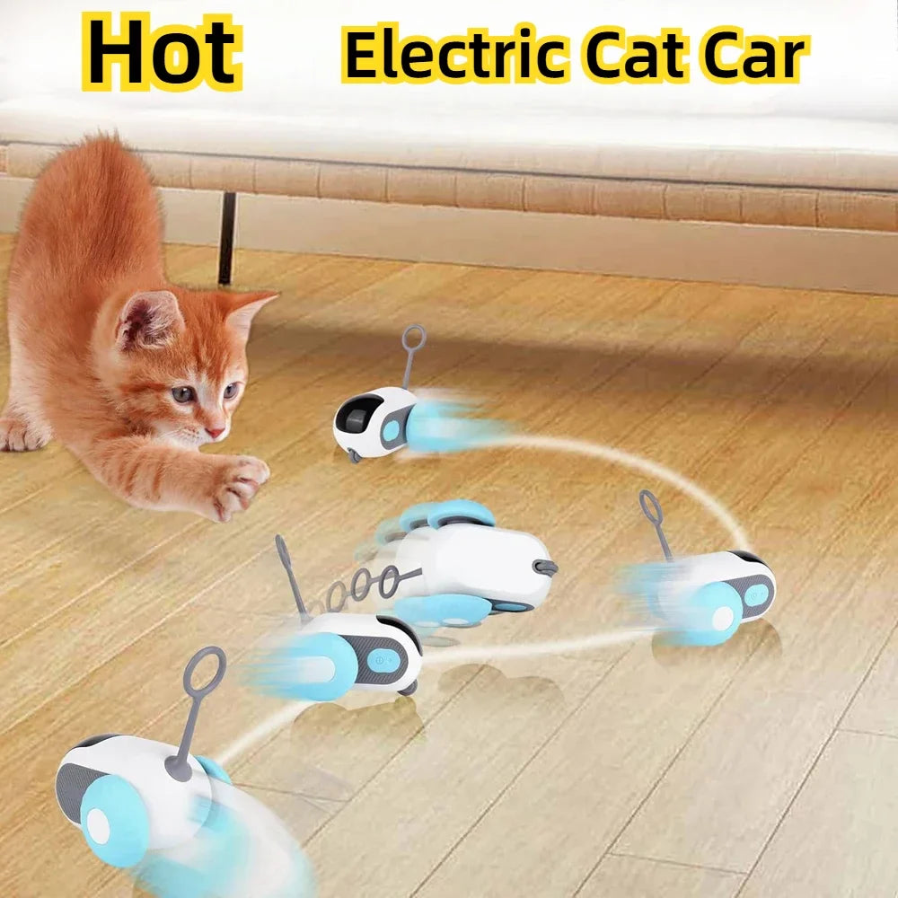 Interactive Remote-Controlled Cat Car Toy – Aapon Mini Market Ltd
