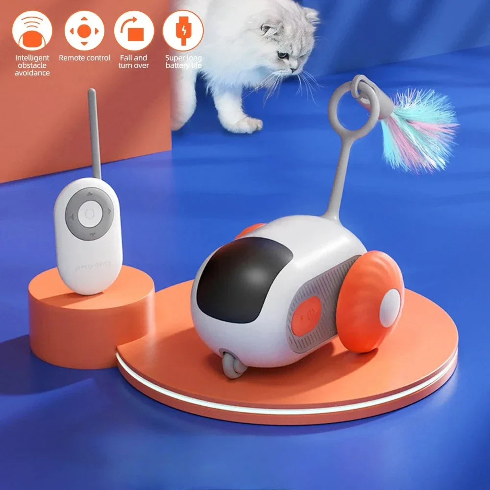 Cat One Remote Interactive Remote-Controlled Cat Car Toy – Aapon Mini Market Ltd