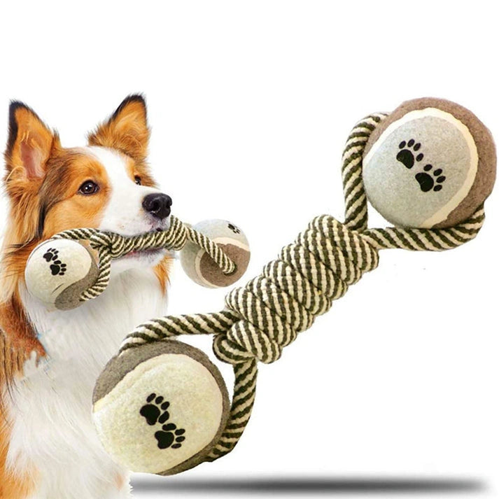 Aaponminimarket Interactive Cotton-Poly Tug Toy