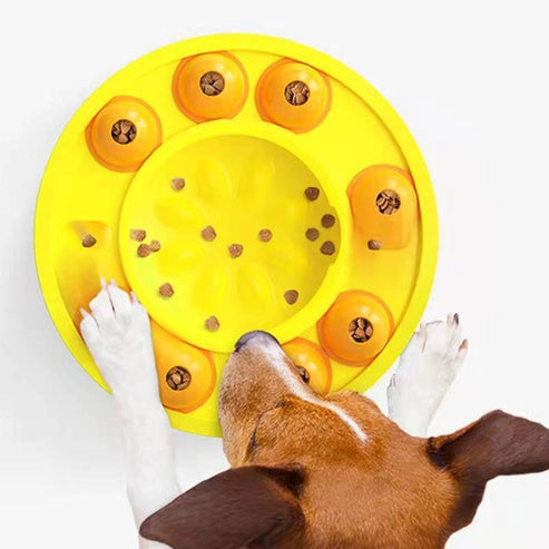 Aaponminimarket Interactive Slow Feeder Puzzle Toy for Dogs