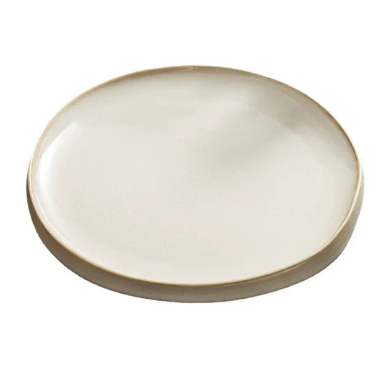 Aapon mini market -Japanese Ceramic Dinner Plate