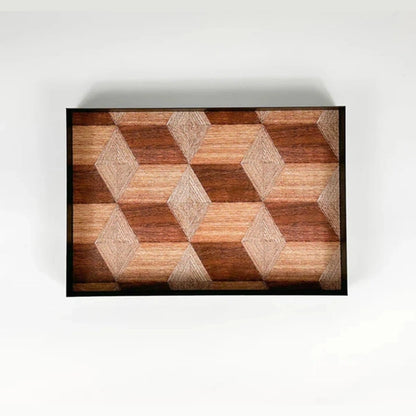 Aaponminimarket June Rectangle Iron Serving Tray