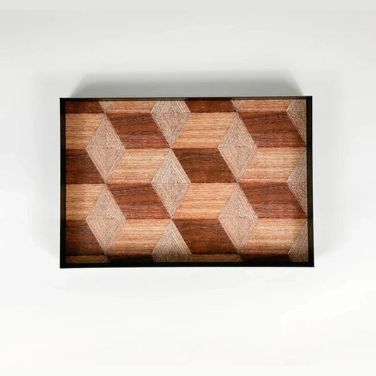 Aaponminimarket June Rectangle Iron Serving Tray
