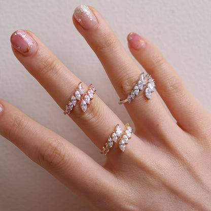 Wing crown ring