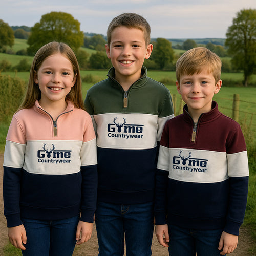 Kids Game Countrywear Pullover - GME05-K