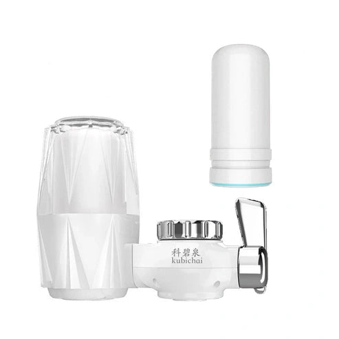Aaponminimarket Kitchen Faucet Water Purifier (White)