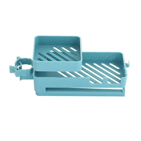 Aaponminimarket Faucet Sponge Holder with Drain Rack