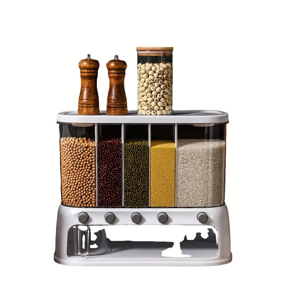 Aapon mini market - Kitchen Storage Container with Dividers