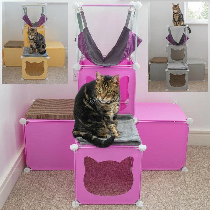 Aaponminimarket Kitty Cubby Cat Cube Play Tower MIDI