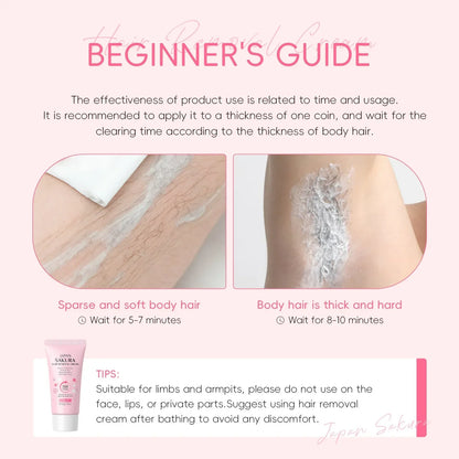 Japan Sakura Hair Removal Cream