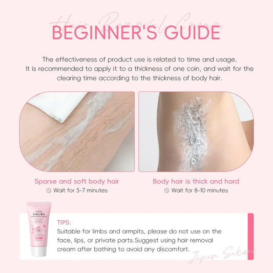 Japan Sakura Hair Removal Cream