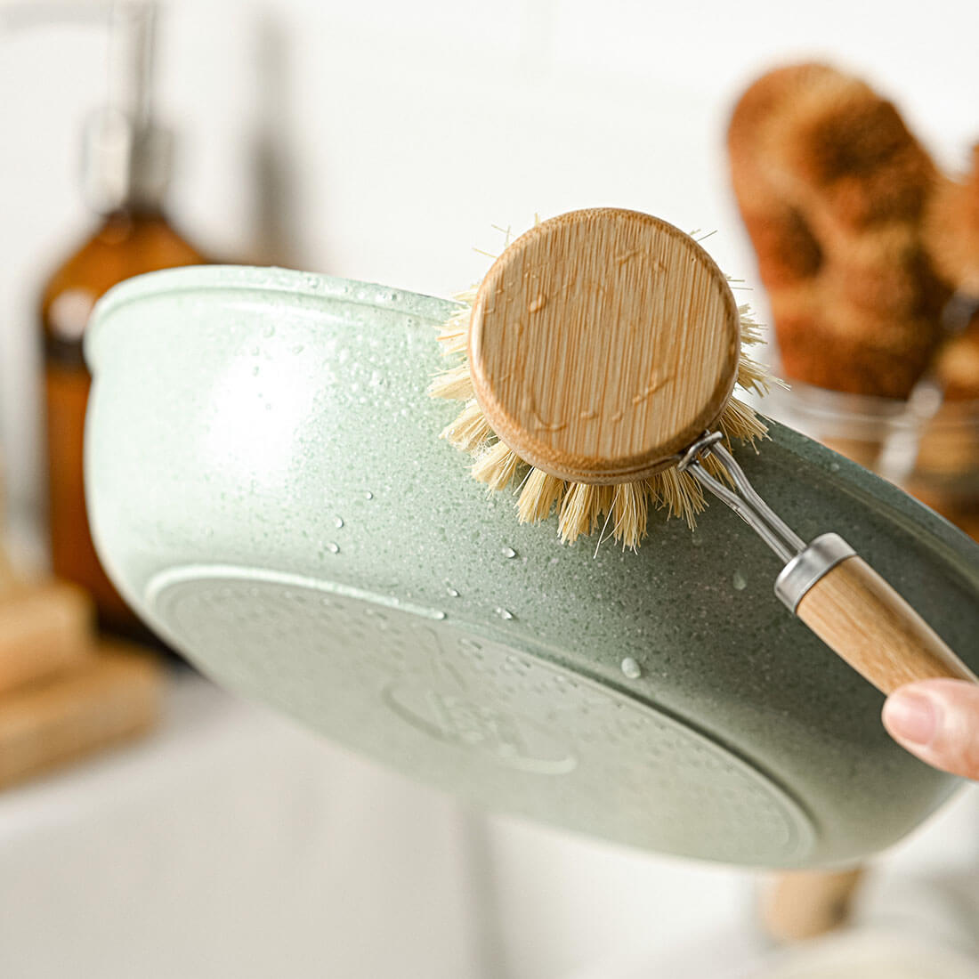 Aapon mini market -Natural Dish Brushes for Washing Up