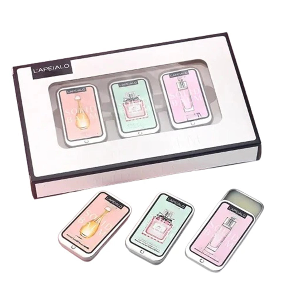 Aapon Mini Market Ltd L'APEIALO Unisex Solid Balm Perfume Set