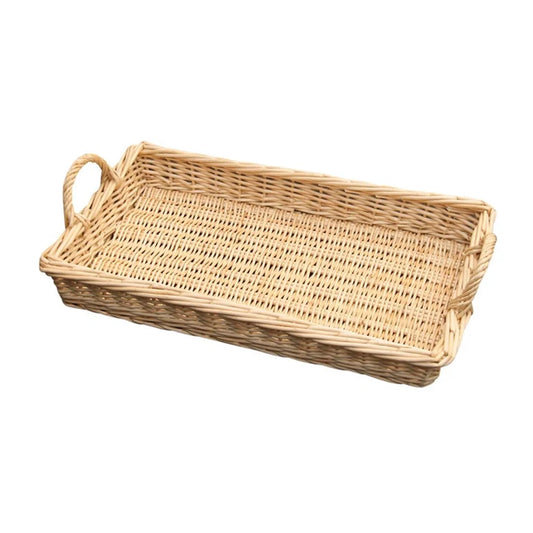 Aapon mini market - Large Wicker Caterers Serving Tray