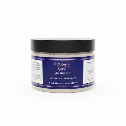 Aapon Mini Market Ltd - Lavender & Ylang Ylang Dead Sea Salt Natural Body Scrub