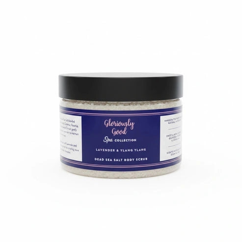 Aaponminimarket Lavender & Ylang Ylang Dead Sea Salt Natural Body Scrub