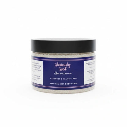 Aaponminimarket Lavender & Ylang Ylang Dead Sea Salt Natural Body Scrub
