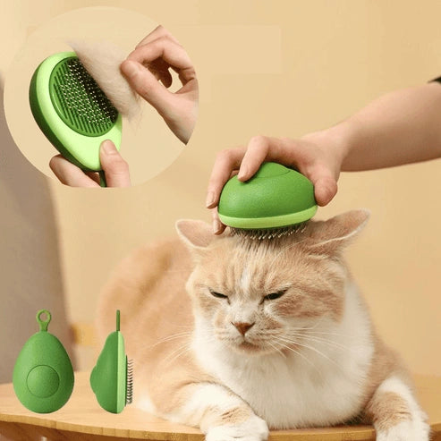 Aaponminimarket Lemon-Shaped Pet Grooming Comb