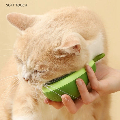 Aaponminimarket Lemon-Shaped Pet Grooming Comb