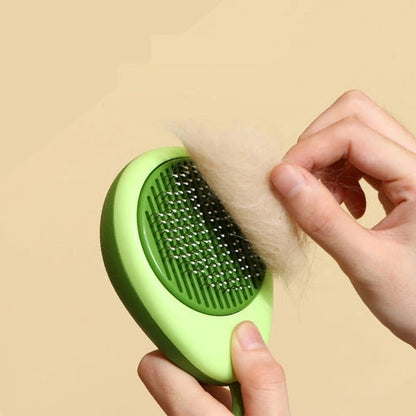 Aaponminimarket Lemon-Shaped Pet Grooming Comb