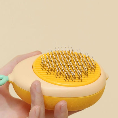 Aaponminimarket Lemon-Shaped Pet Grooming Comb