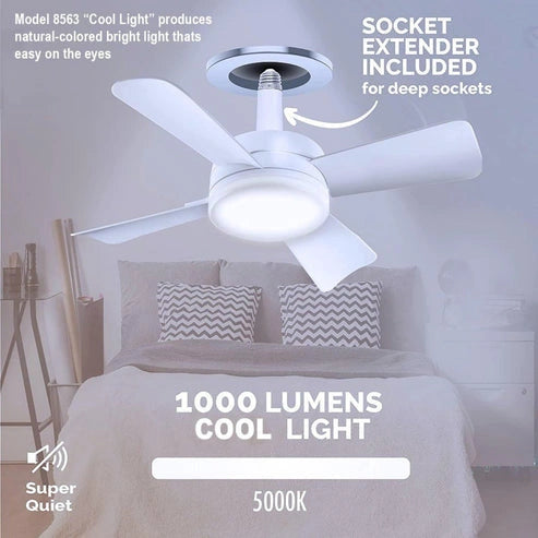 Light Socket Fan