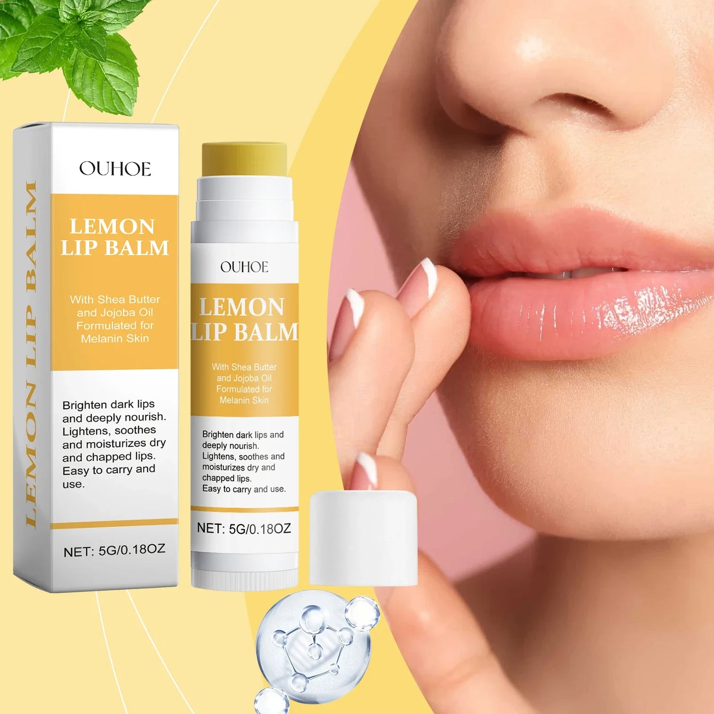 Aapon Mini Market Ltd Lip Balm with Lemon