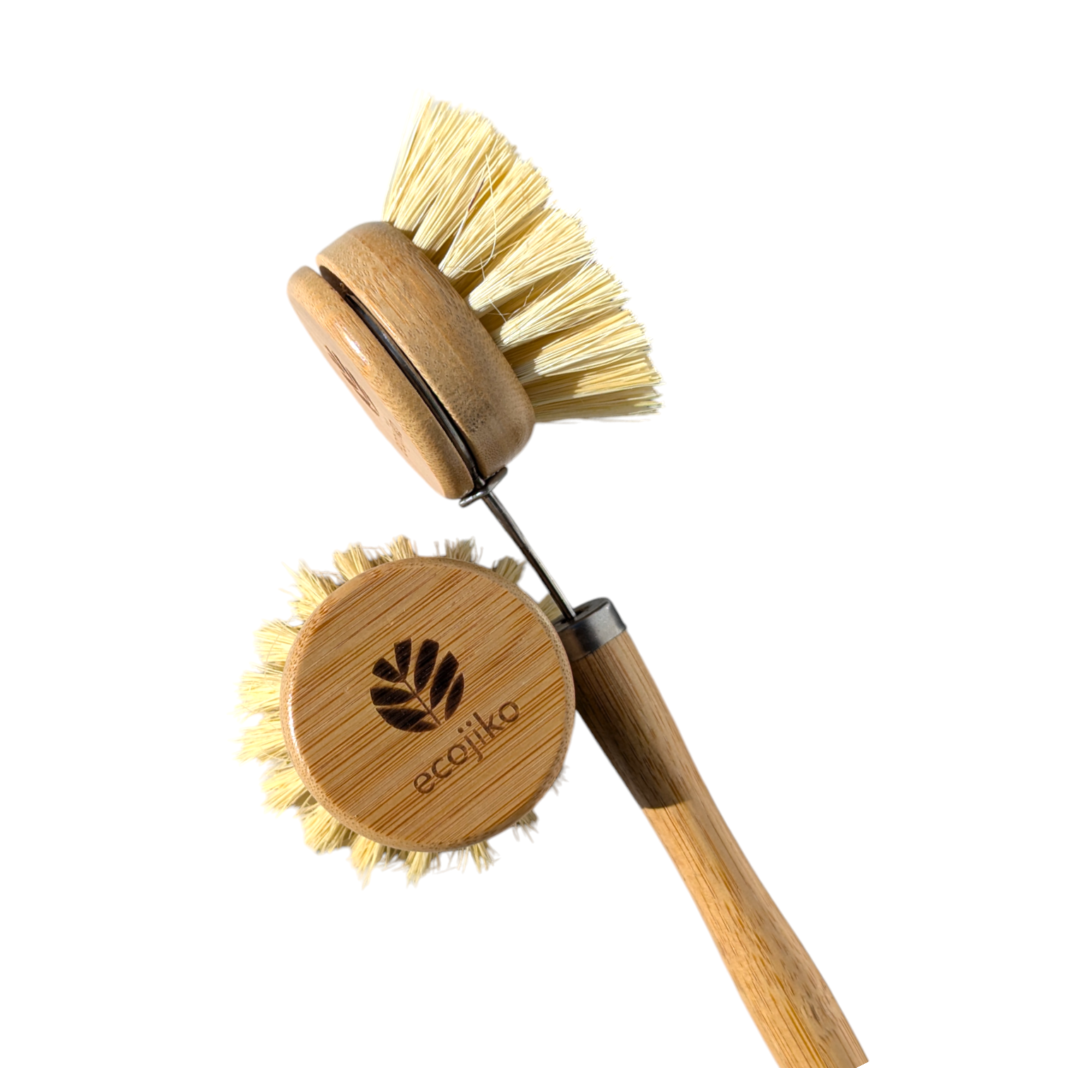 Aapon mini market -Bamboo Dish Brush with Replaceable Head