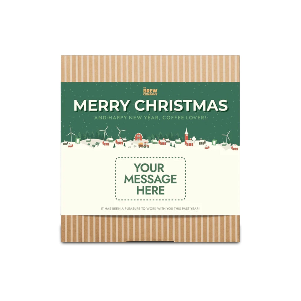 Aapon Mini Market Ltd Custom Merry Christmas Coffee Gift Box