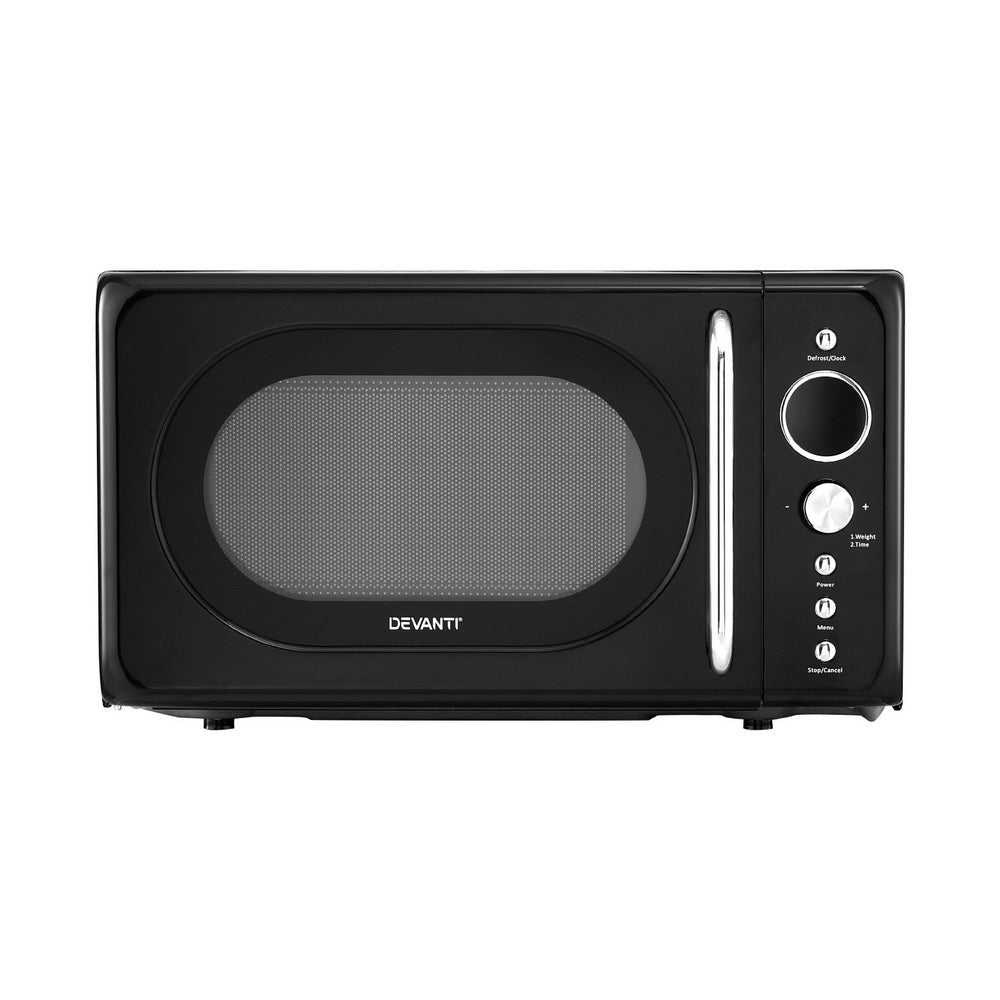 NNEDSZ Devanti 20L Microwave Oven 700W Black-2