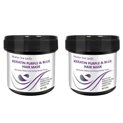 Water Ice Levin Keratin Purple & Blue Hair Mask
