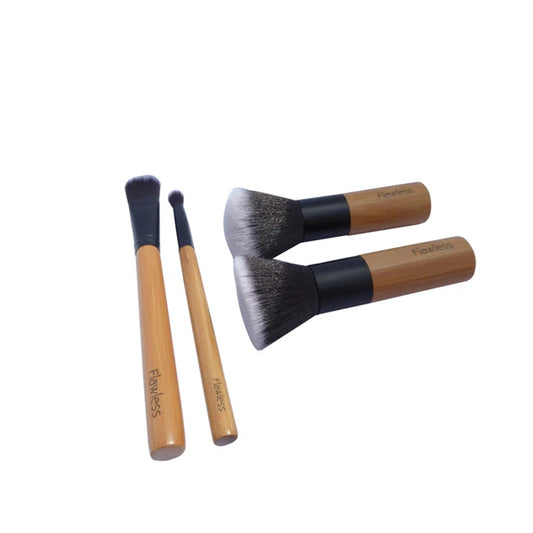 Aapon Mini Market Ltd Natural Makeup Brush Set
