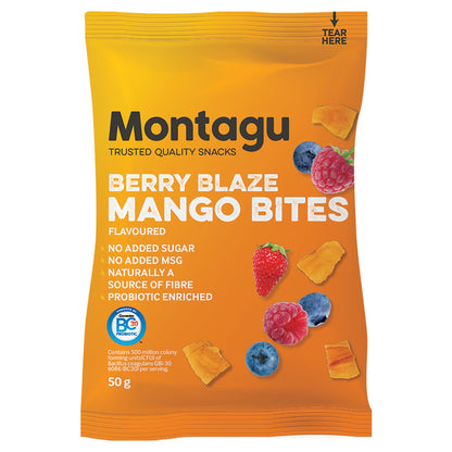 Montagu: Mango Bites - Berry Blaze Flavoured