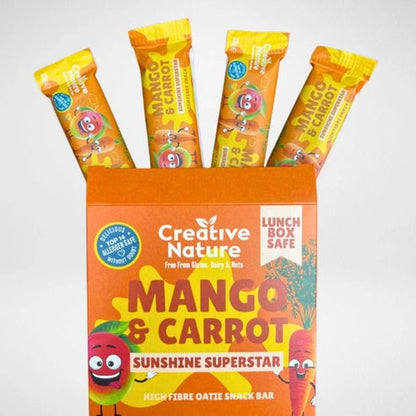 Aaponminimarket Mango & Carrot Kids Snack Bar – Multipack