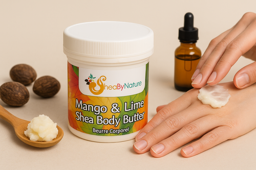 Mango & Lime Shea Body Butter – Deep Hydration for Dry Skin Aapon Mini Market Ltd