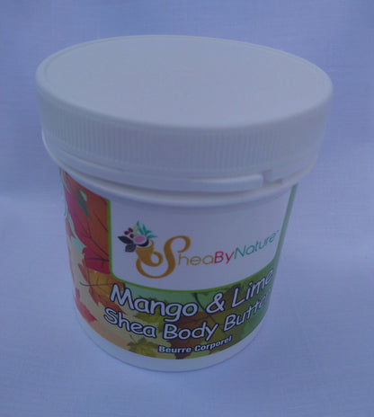 Mango & Lime Shea Body Butter – Deep Hydration for Dry Skin